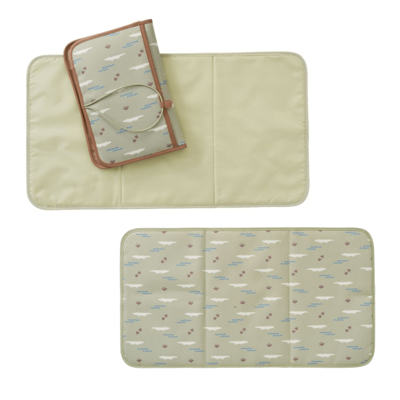 Bolsa con cambiador impermeable cocodrilo fresk