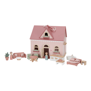 Casa de Muñecas con accesorios para llevar