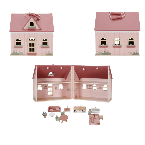 Casa de Muñecas con accesorios