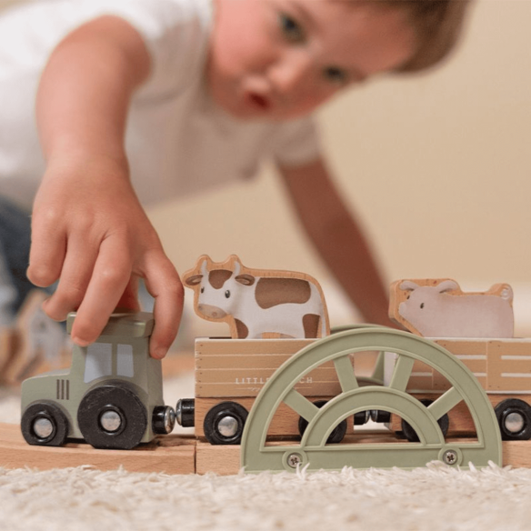 Tren con Vías de la Granja little dutch