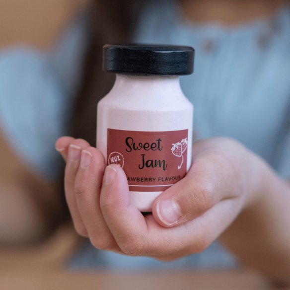 juguete tostadora de madera con accesorios infantil