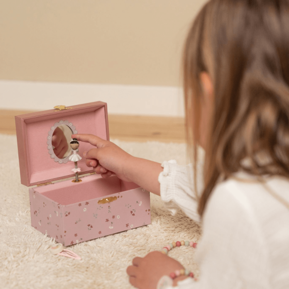 Caja de Música Joyero Rosa Caja de Música Joyero Rosa