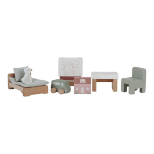 muebles habitación para la Casa de muñecas en madera