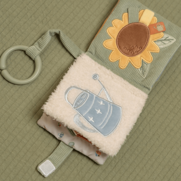 libro de actividades para bebé de la granja con anilla