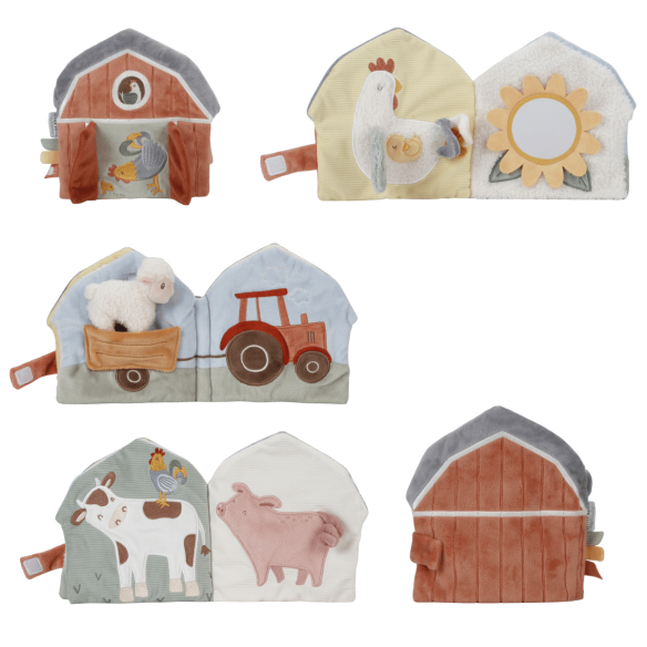 juguete libro blandito de actividades para bebé