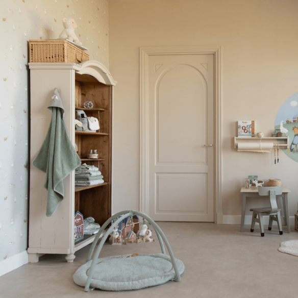 Alfombra de actividades de la Granja para bebé