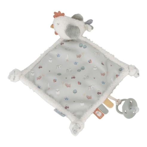 Doudou Pequeña Granja Personalizable de Little Dutch en oukidsshop