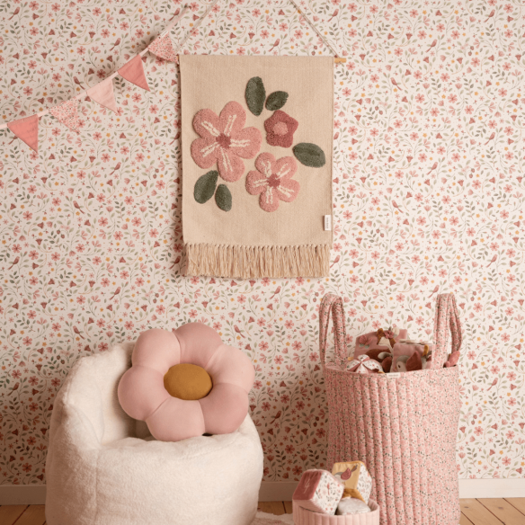 Guirnalda Fairy Floral Rosa de Little Dutch en oukidsshop