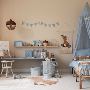 Guirnalda azul decoración infantil 2