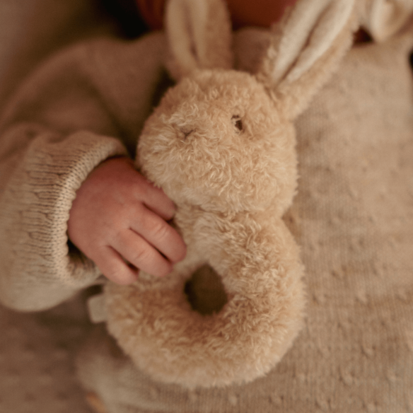 Caja regalo bebé newborn con sonajero