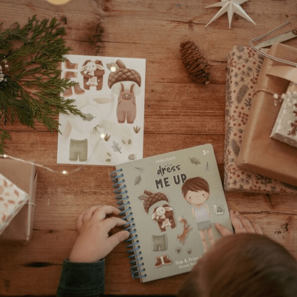 regalo navidad libro-pegatinas viste a azul