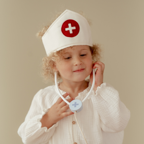 Maletín Médico de juguete con accesorios para niñas y niños