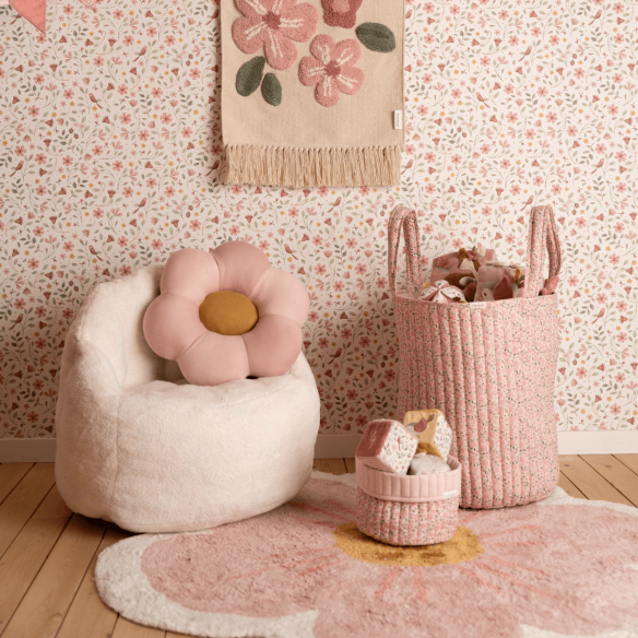 Alfombra infantil flor decoración infantil