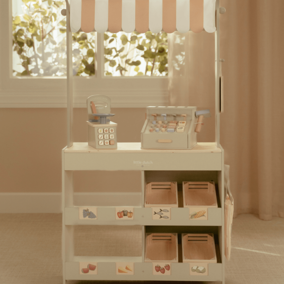 Mercado y Cafetería de juguete