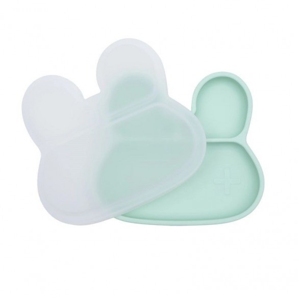 Tapa para Plato con Ventosa Conejito We might be tiny