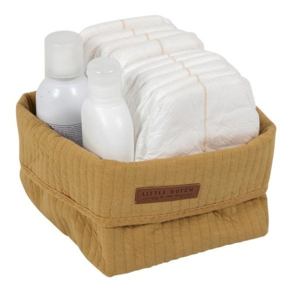 Cesta Almacenaje Pequeña Ochre