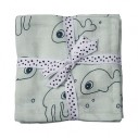 2 Muselinas Sea Friends Menta