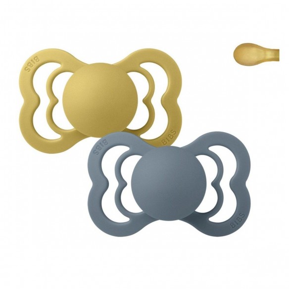 Chupetes Bibs Supreme Mustard / Petrol