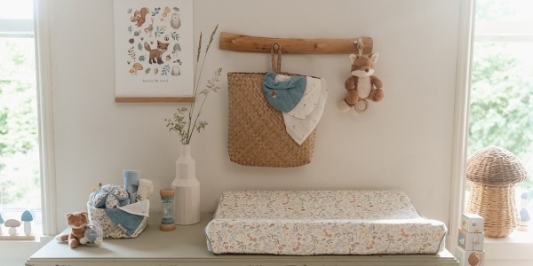 Cómo Organizar el Cambiador del Bebé